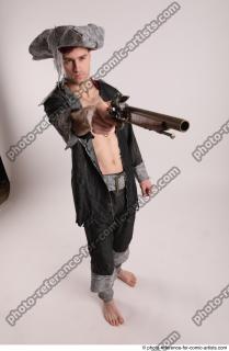  JACK PIRATE STANDING POSE WITH GUN